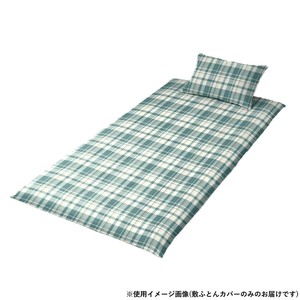 メリーナイト 敷カバー マドラスチェック 105×215cm GE FF13111-53