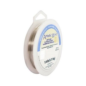 Artistic Wire ロングスプールス(業務用) ノンターニッシュシルバー 0.5mm×約60m 24