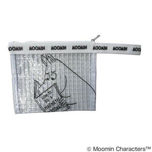 MOOMIN　クリアシリーズ　フラットポーチ　ムーミン　MM-6119