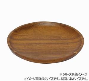 アカシア ラウンドプレート (M) 100372102