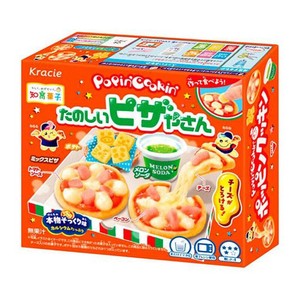 【お菓子】『ポッピンクッキン　たのしいピザやさん　1セット上代￥280×5箱入』　レンジで作る知育菓子