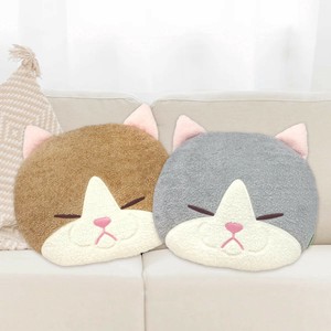 【内藤デザイン研究所】ぼうみたいなねこ ふわふわクッション【全2種】
