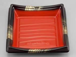 どんぶり容器 BF角皿35 西京 本体 シーピー化成 使い捨て 電子レンジ可 【サンプル可】