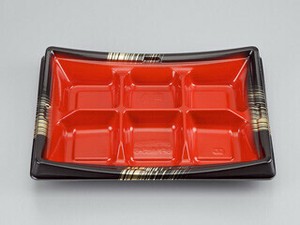 どんぶり容器 BF角皿85-6 西京 本体 シーピー化成 使い捨て 電子レンジ可 【サンプル可】