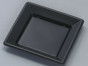 軽食容器 福皿 15H黒 新 福助工業 使い捨て 電子レンジ可 【サンプル可】