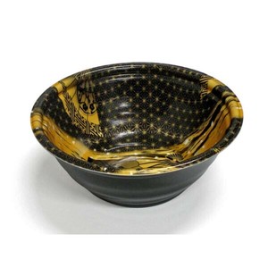 麺容器 E-32本体 夢織黒金/黒 デンカポリマー 使い捨て 電子レンジ可 【サンプル可】