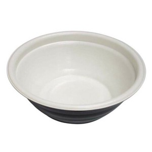 麺容器 E-52本体 白2/黒 デンカポリマー 使い捨て 電子レンジ可 【サンプル可】
