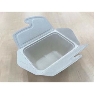 どんぶり容器 SBT-ロック付きパルプ容器 680mL・24oz シンギ 使い捨て 電子レンジ可