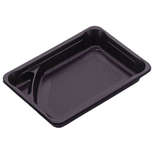 弁当容器 KF-30B黒 本体 北原産業 使い捨て 電子レンジ可
