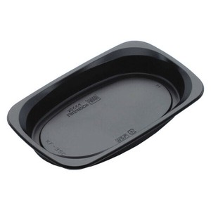 弁当容器 KF-35C黒(本体) 北原産業 使い捨て 電子レンジ可