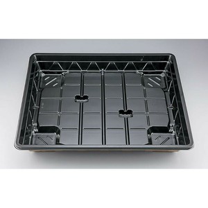 仕出し弁当容器 U-80(B) 梨地 本体 シーピー化成 使い捨て 【サンプル可】