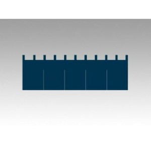 のれん 5巾 ??44576紺 P・O・Pプロダクツ