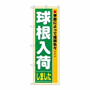 [N] 球根入荷しました のぼり No.3251 P・O・Pプロダクツ