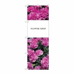 [N] のぼり旗 花 カーネーション KMN 81811 P・O・Pプロダクツ