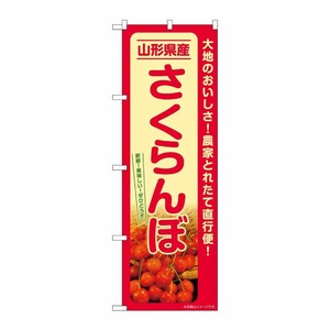 [G] のぼり さくらんぼ 山形県産 SNB-7219 P・O・Pプロダクツ