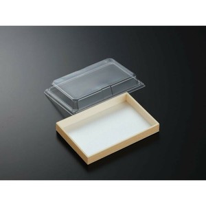 折箱 AWL-10 関東杉 透明高蓋付 中央化学 使い捨て