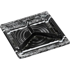 惣菜容器 FTプレイン18-18-3(20) グリエ黒  使い捨て 電子レンジ可 ｻﾝﾌﾟﾙ可