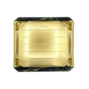 刺身容器 美彩35-35 本体 箔市松金 エフピコ 使い捨て 【サンプル可】