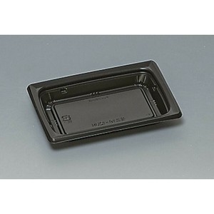 軽食容器 福皿18-12UH 黒 福助工業 使い捨て 電子レンジ可 【サンプル可】