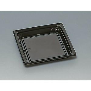軽食容器 福皿18UH 黒(L) 福助工業 使い捨て 電子レンジ可 【サンプル可】