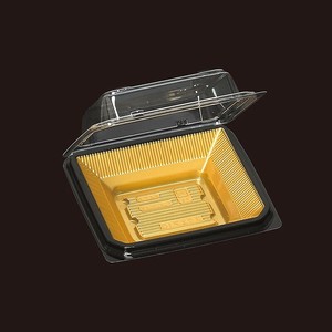 フードパック スクエア10 金淵黒 福助工業 使い捨て 【サンプル可】