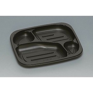 弁当容器 TR-157-1H 黒 福助工業 使い捨て 電子レンジ可 【サンプル可】