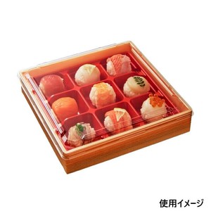 折箱 CWA20-20G深 赤-赤杉(ボ) 中央化学 使い捨て 【サンプル可】
