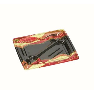 弁当容器 きわみ膳23-20-2H 紅蘭 福助工業 使い捨て 電子レンジ可 【サンプル可】