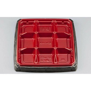 弁当容器 BFハカマ膳9-2 金板目 本体(N) シーピー化成 使い捨て 電子レンジ可 ｻﾝﾌﾟﾙ可