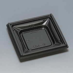 弁当容器 箱重17H 黒 福助工業 使い捨て 電子レンジ可 【サンプル可】