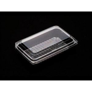 フードパック OP-600M(中)透明穴無 デンカポリマー 使い捨て 　容器