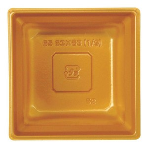 H65109G 冷凍レンジカップ 6.5寸用 1/9 金 アヅミ産業 使い捨て 電子レンジ可
