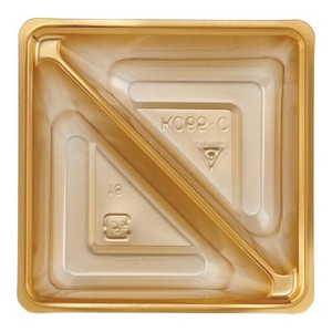 KC65-C KCカップ 斜め仕切 (87-87) 金 アヅミ産業 使い捨て