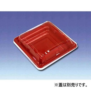 どんぶり容器 角丼15-15本体内赤外黒杉 デンカポリマー 使い捨て 【サンプル可】