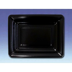 どんぶり容器 角丼20-15本体内黒外黒杉 デンカポリマー 使い捨て 【サンプル可】