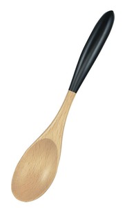塗分カレースプーン　黒　【木製品　おしゃれ　WOOD】