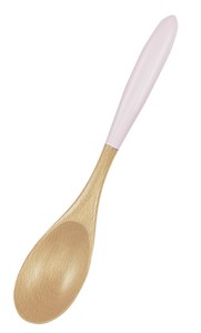 塗分カレースプーン　ピンク　【木製品　おしゃれ　WOOD】
