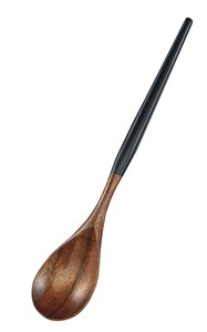 塗分フィットスプーン　黒　【木製品　おしゃれ　WOOD】