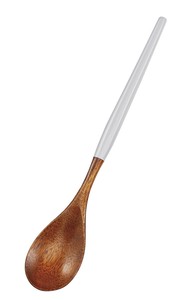 塗分フィットスプーン　グレー　【木製品　おしゃれ　WOOD】