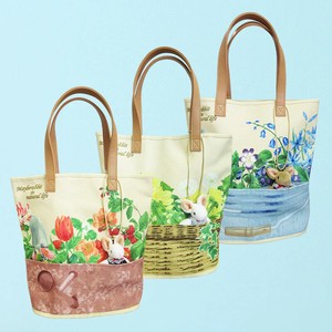 托特包 Design 花朵 兔子 托特包 3种类