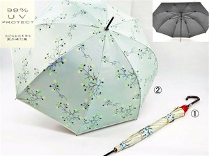 雨晴兼用傘　傘　つぼみ柄