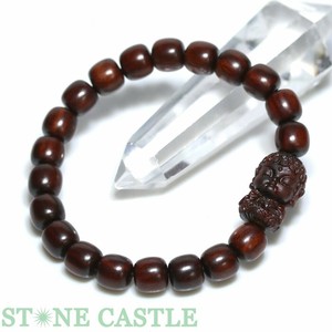 ☆高品質☆【ブレスレット】血檀 八大観音 (アフリカザンビア産) 約8x8mm 各種 【パワーストーン】
