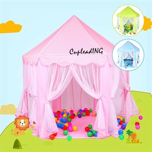 【定番商品】早い者勝ち ゲームハウス プリンセステント 屋内ゲームハウス 六角テント 屋内城 厚み付け
