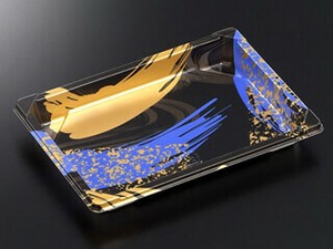 CF 寿司容器 L1 光琳BK 身 中央化学 使い捨て