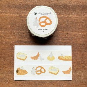 マスキングテープ マールちゃん パン スタンプマルシェ 日本製