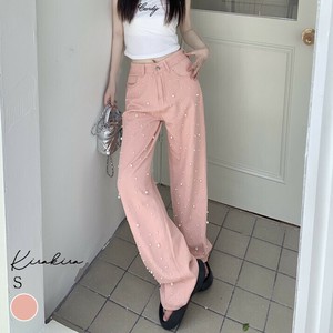 デニム《ストレートパールピンクデニム 》