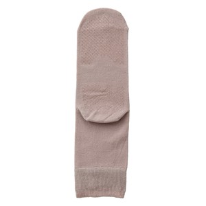 神戸生絲　コベス　婦人ゴム無しすべり止め(綿混)22-24cm  3334  ピンク
