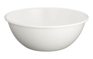 野田琺瑯 ホーローボール(全白) 22cm 2.1L　475077