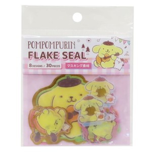 【フレークシール】ポムポムプリン ダイカットミニシール PN