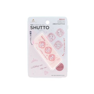 【ステーショナリー】ディズニープリンセス 開梱カッター＆レターオープナーSHUTTO